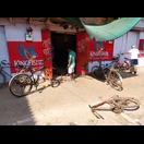 Die lokale Fahrradwerkstatt